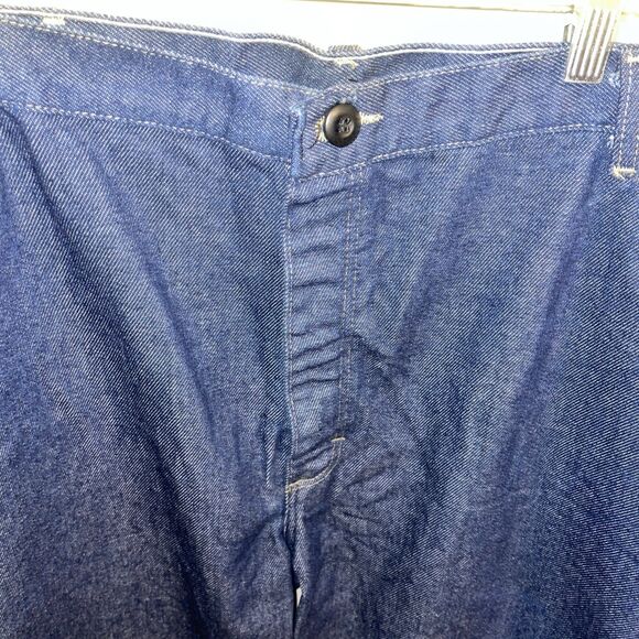 Bulwark FR Men’s Straight Jeans Size 42 X 32 Dark Blue Workwear Rugged NWOT - Picture 4 of 12